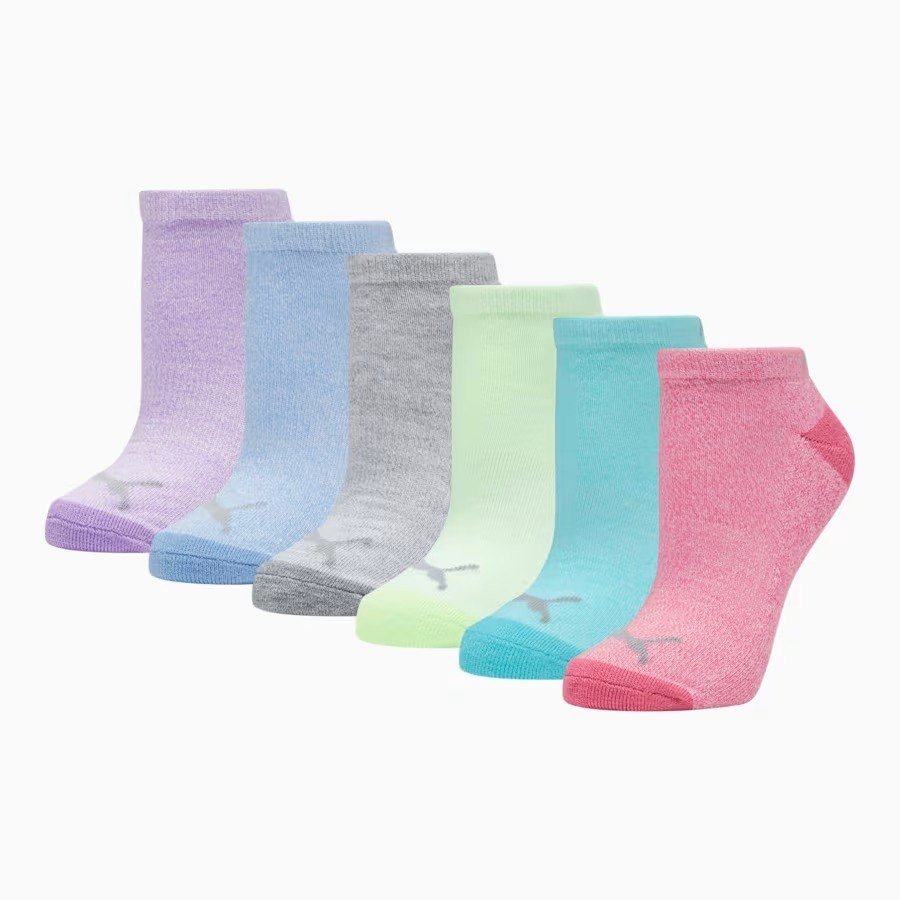 PUMAWomens Half-Terry Low Socks (3 Pairs)