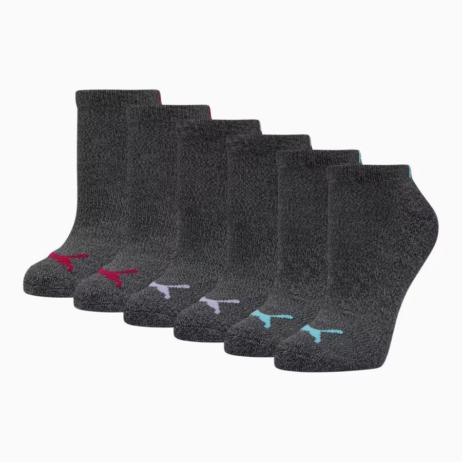PUMAWomens Half-Terry Low Socks (3 Pairs)