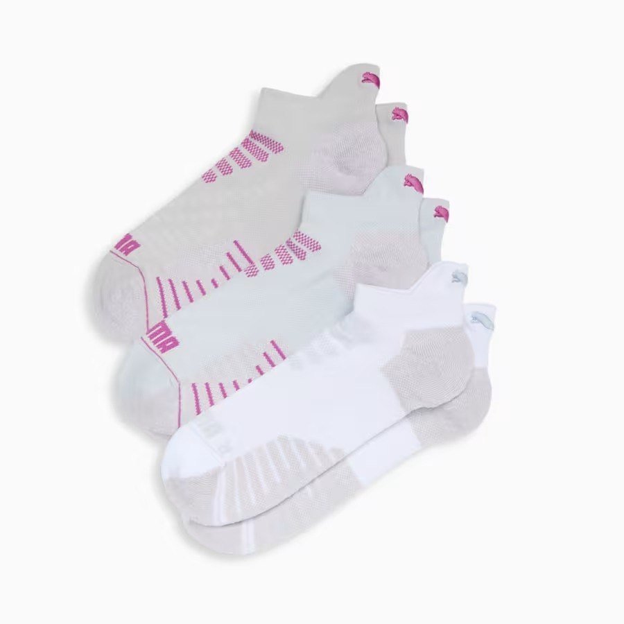 PUMAWomens Half-Terry Low Socks (3 Pairs)