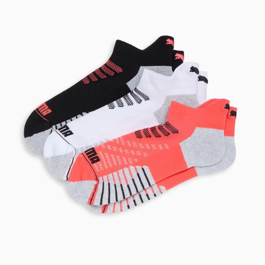 PUMAWomens Half-Terry Low Socks (3 Pairs)