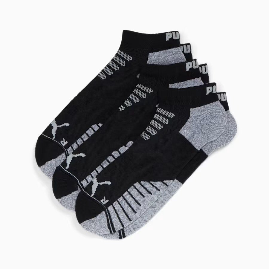 PUMAMens Half-Terry Low Cut Socks (3 Pairs)