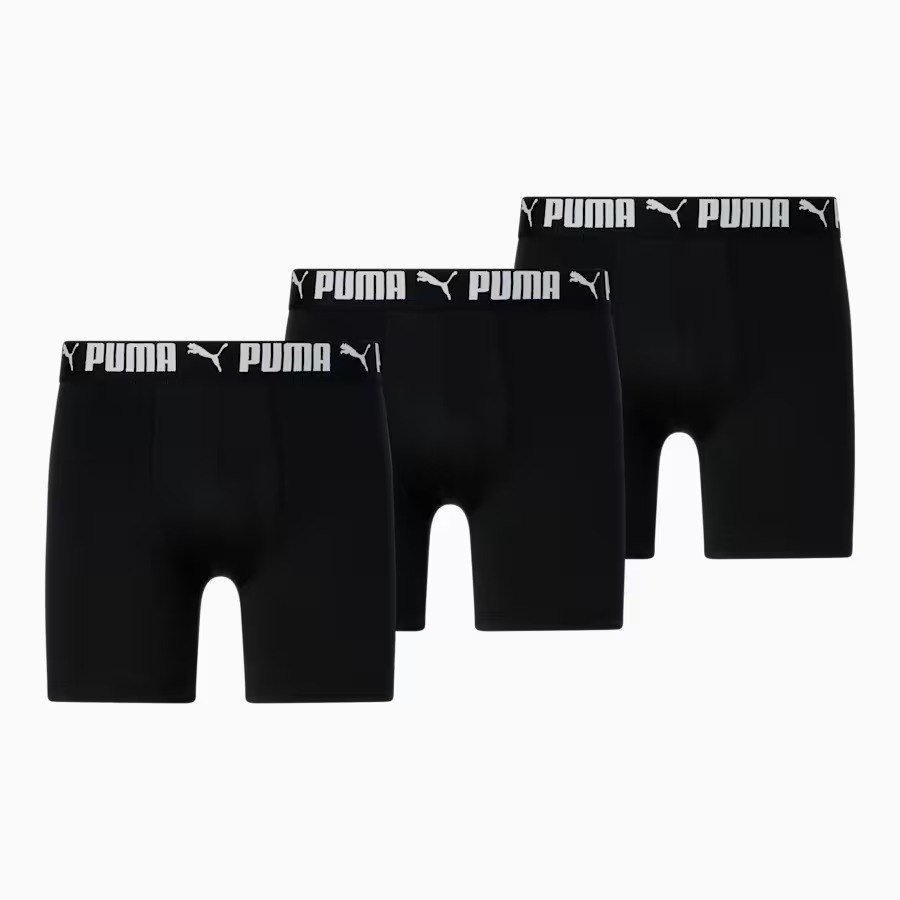 PUMAMens Athletic Boxer Briefs (3 Pack)