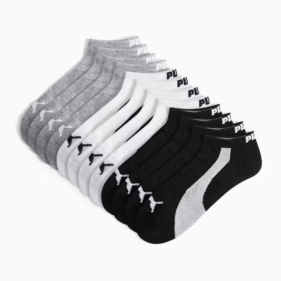 PUMAMens Half-Terry Low Socks (6 Pairs)