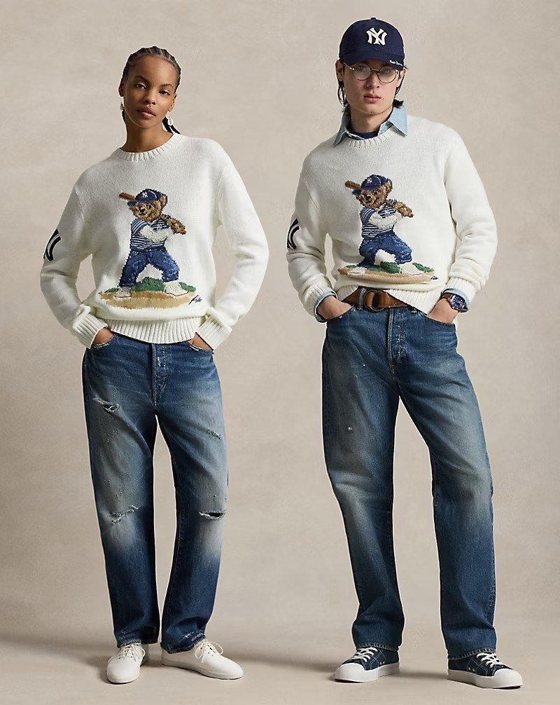 Polo Ralph Lauren Yankees Bear Sweater