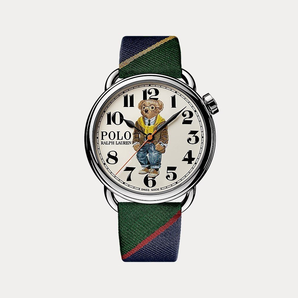 42 MM Preppy Polo Bear Watch