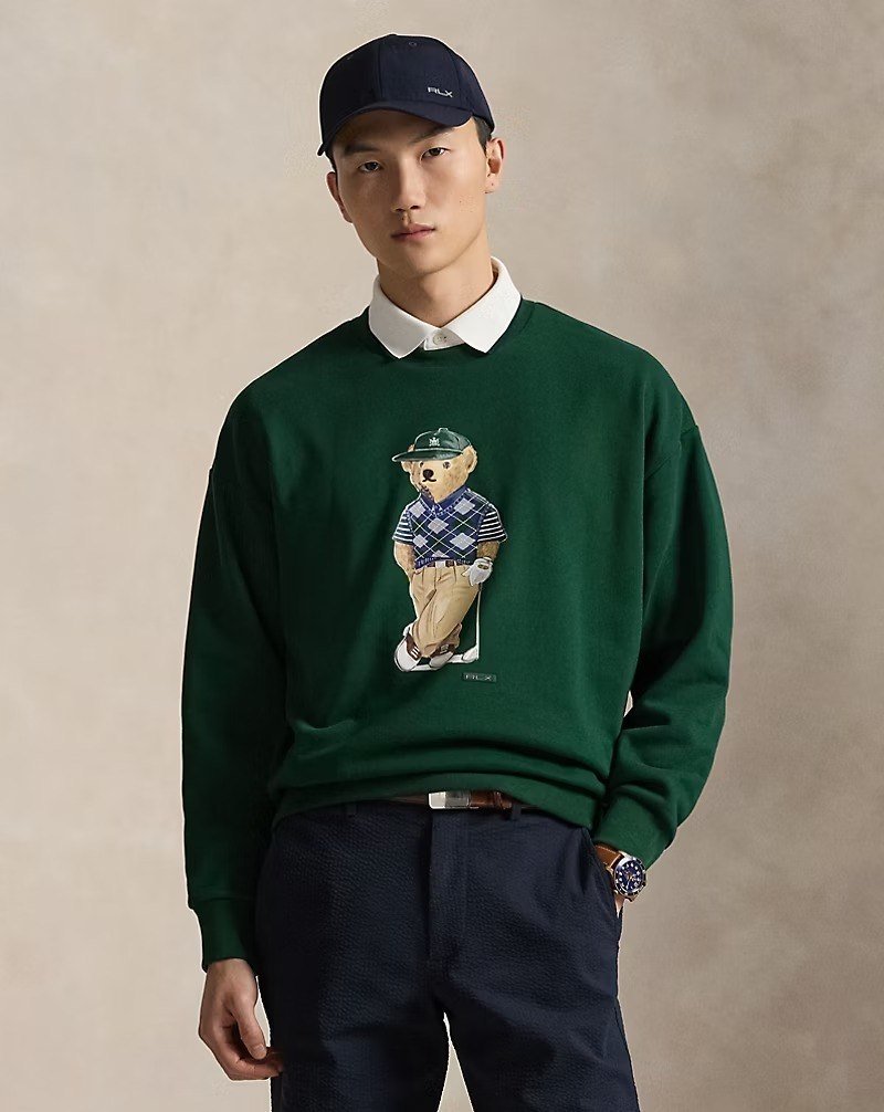 Relaxed Fit Polo Bear Sweatshirt
