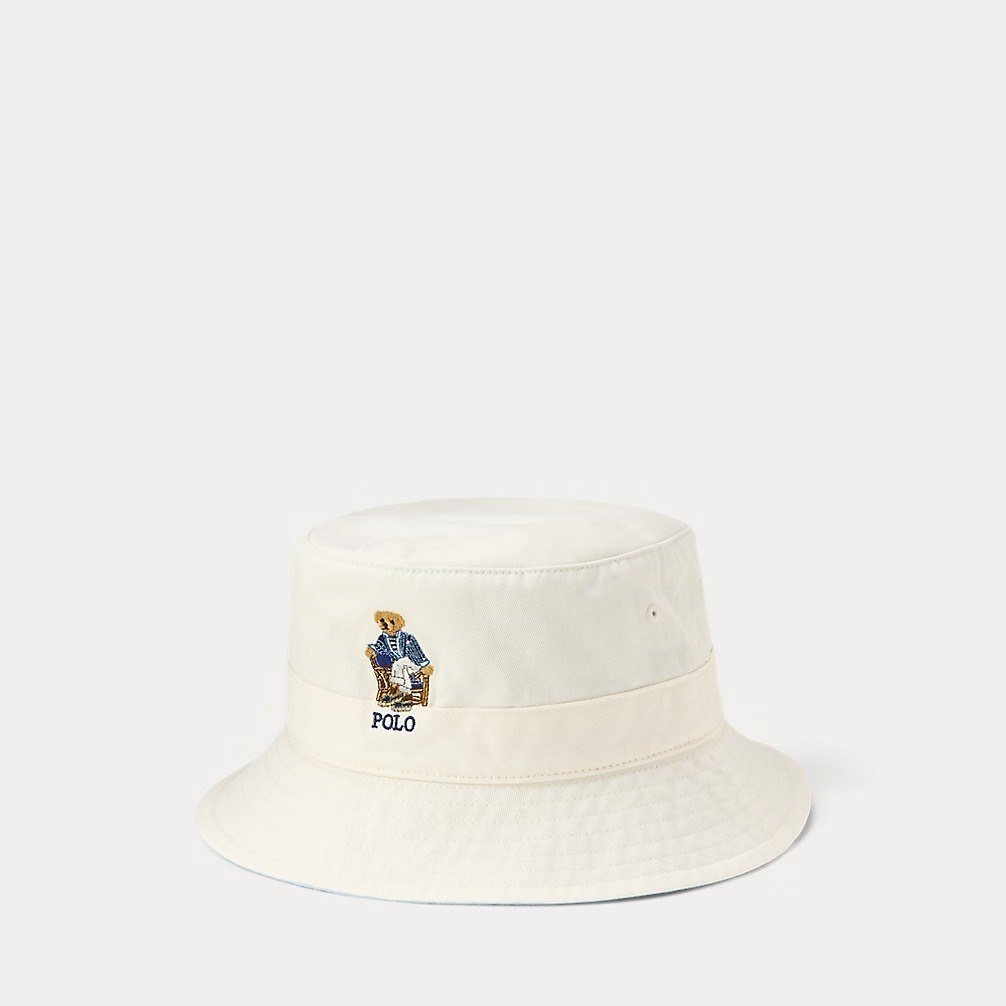 Polo Bear Twill Bucket Hat