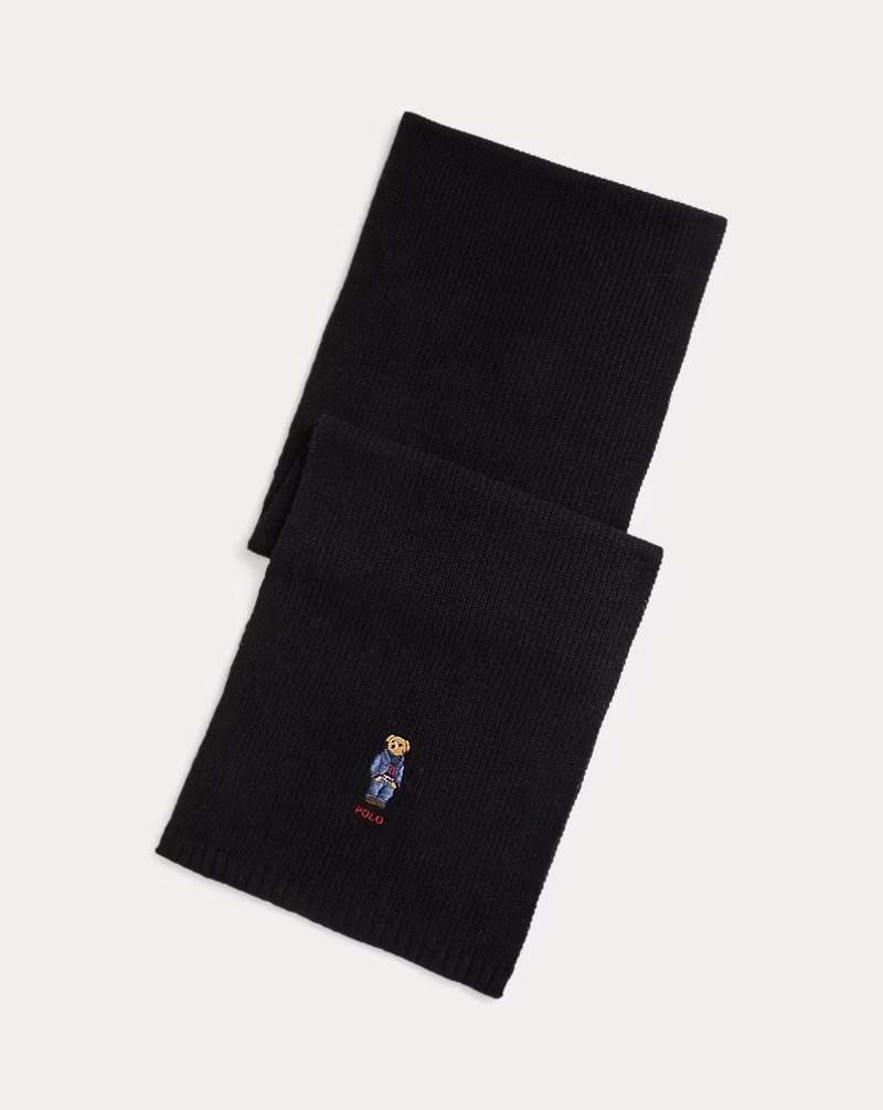 cachecol Polo Bear Knit Scarf