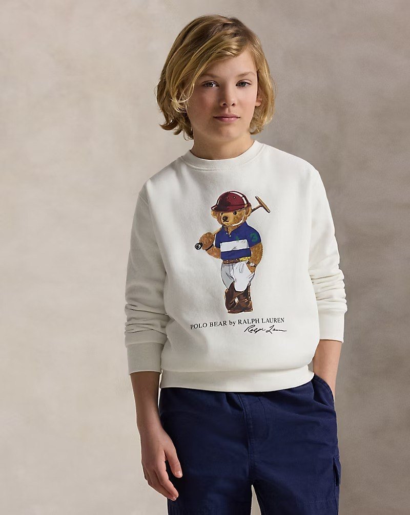 Polo Bear Fleece Sweatshirt