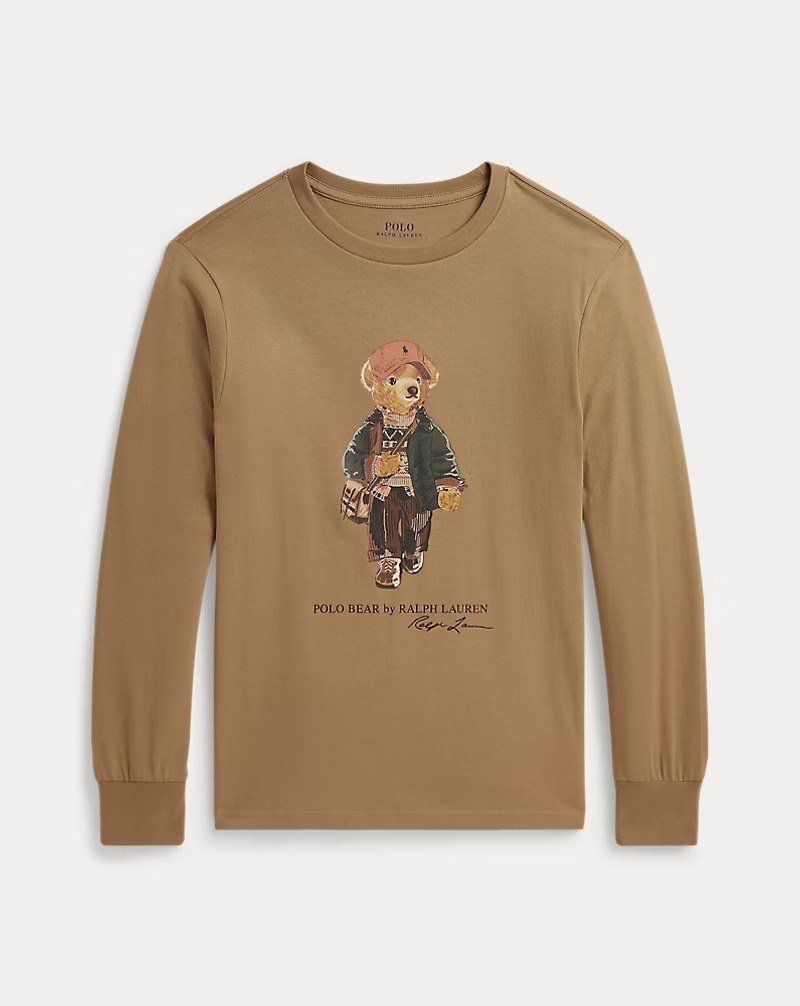 Polo Bear Cotton Jersey Tee