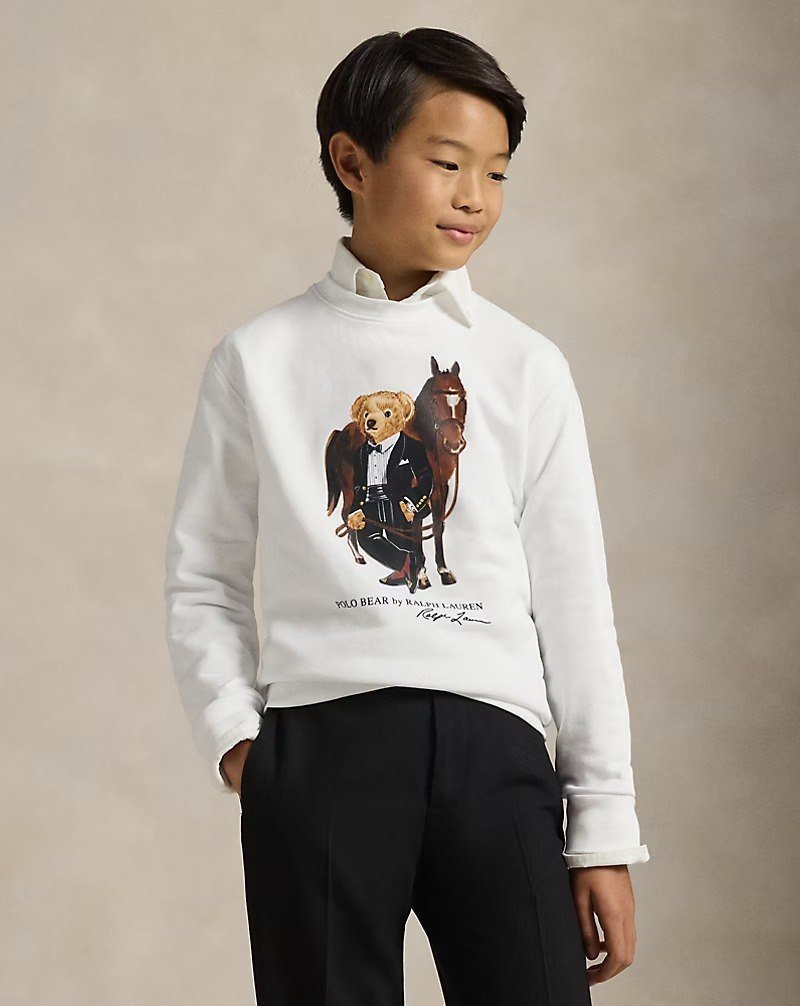 Polo Bear Fleece Sweatshirt