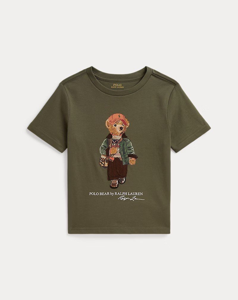 Polo Bear Cotton Jersey Tee