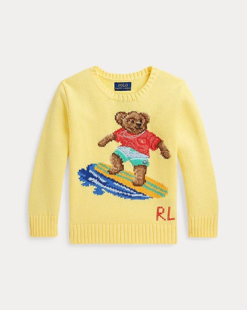 Polo Bear Cotton Sweater