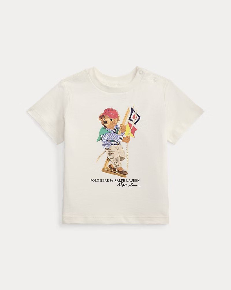 Polo Bear Cotton Jersey Tee