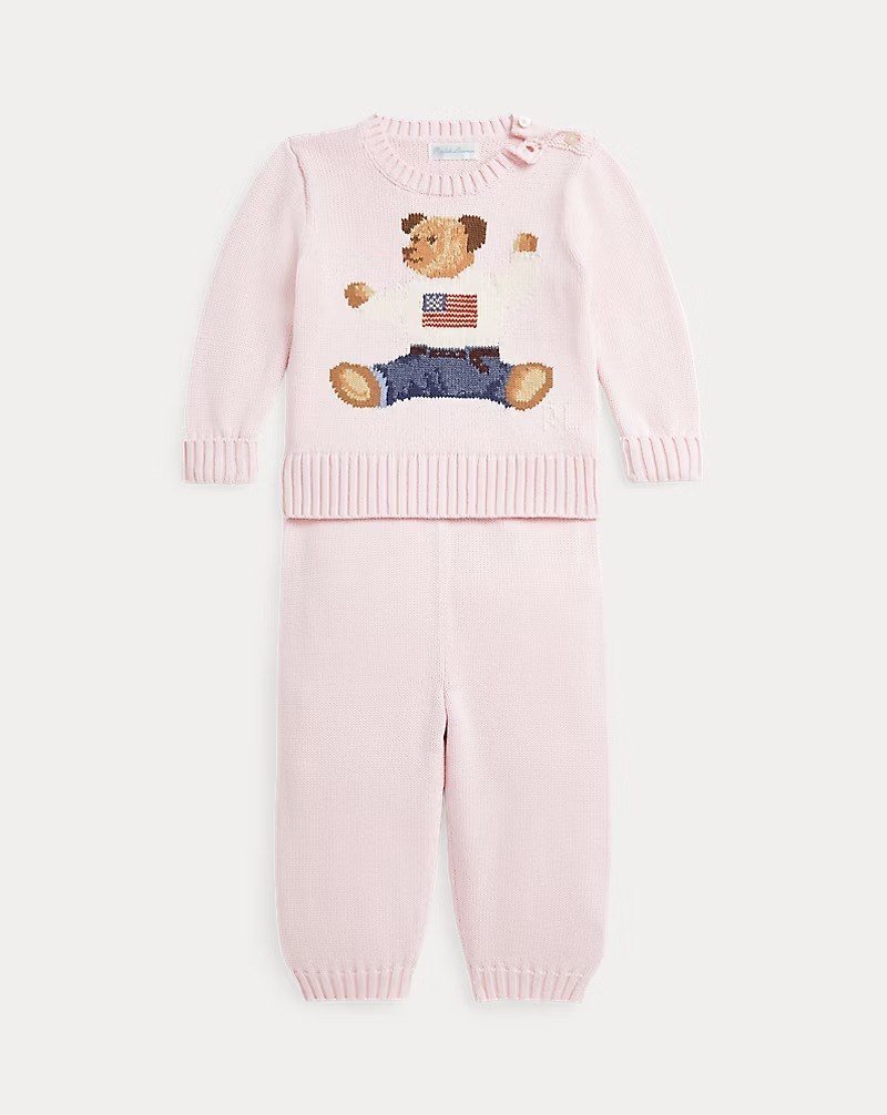 Polo Bear Sweater & Pant Set