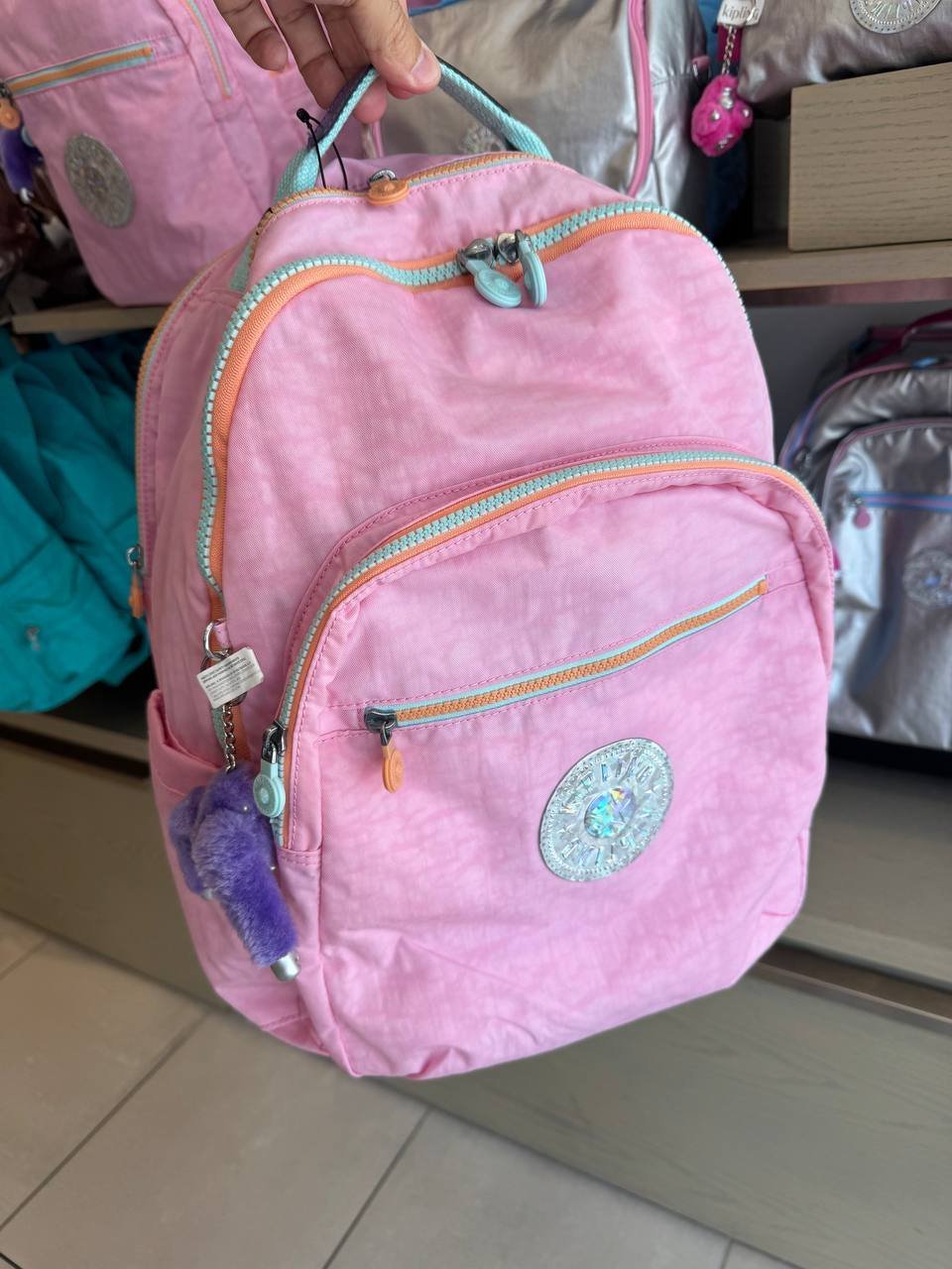 MOCHILA SEOUL XL BUBBLE GUM