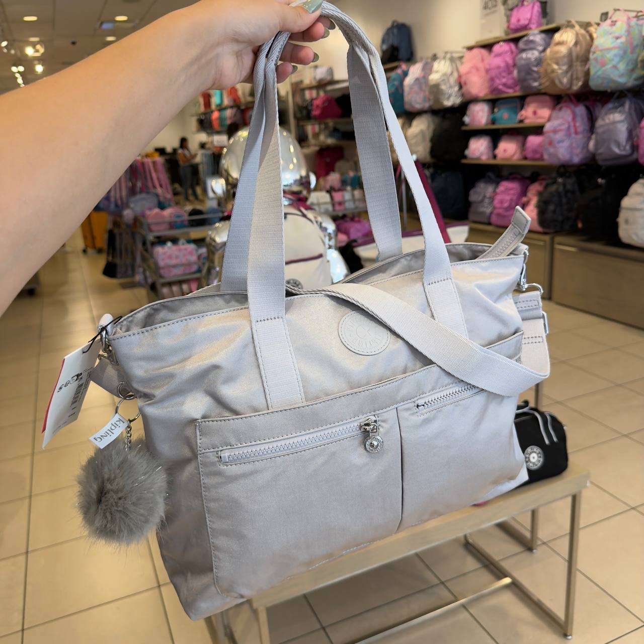 BOLSA DE OMBRO COM ALÇA EXTRA NATALIE