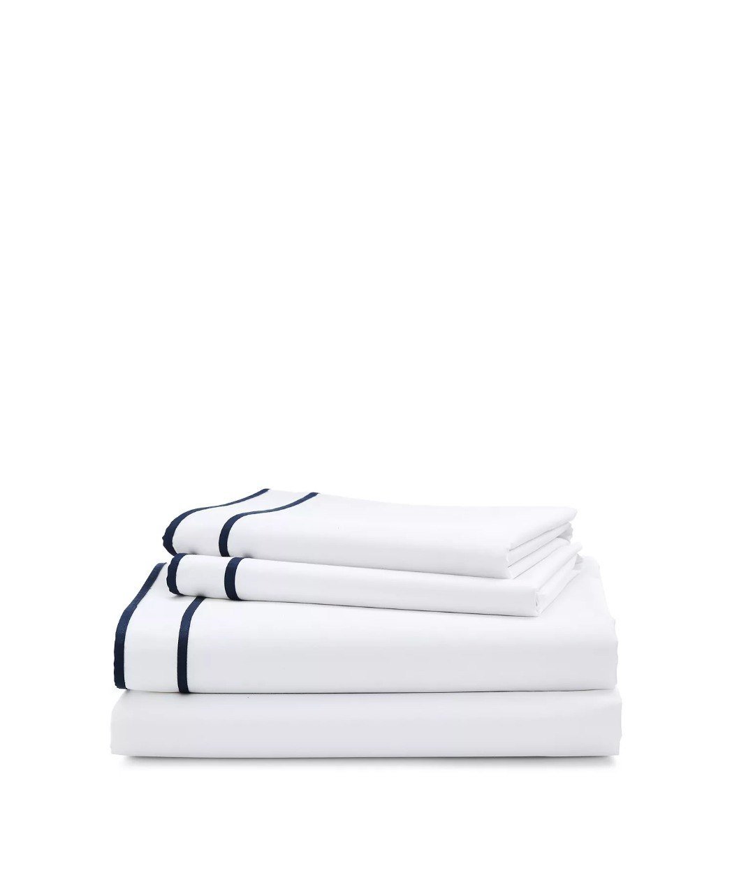 Lauren Ralph LaurenSpencer 300 Thread Count Sateen Border Sheet Set, Queen