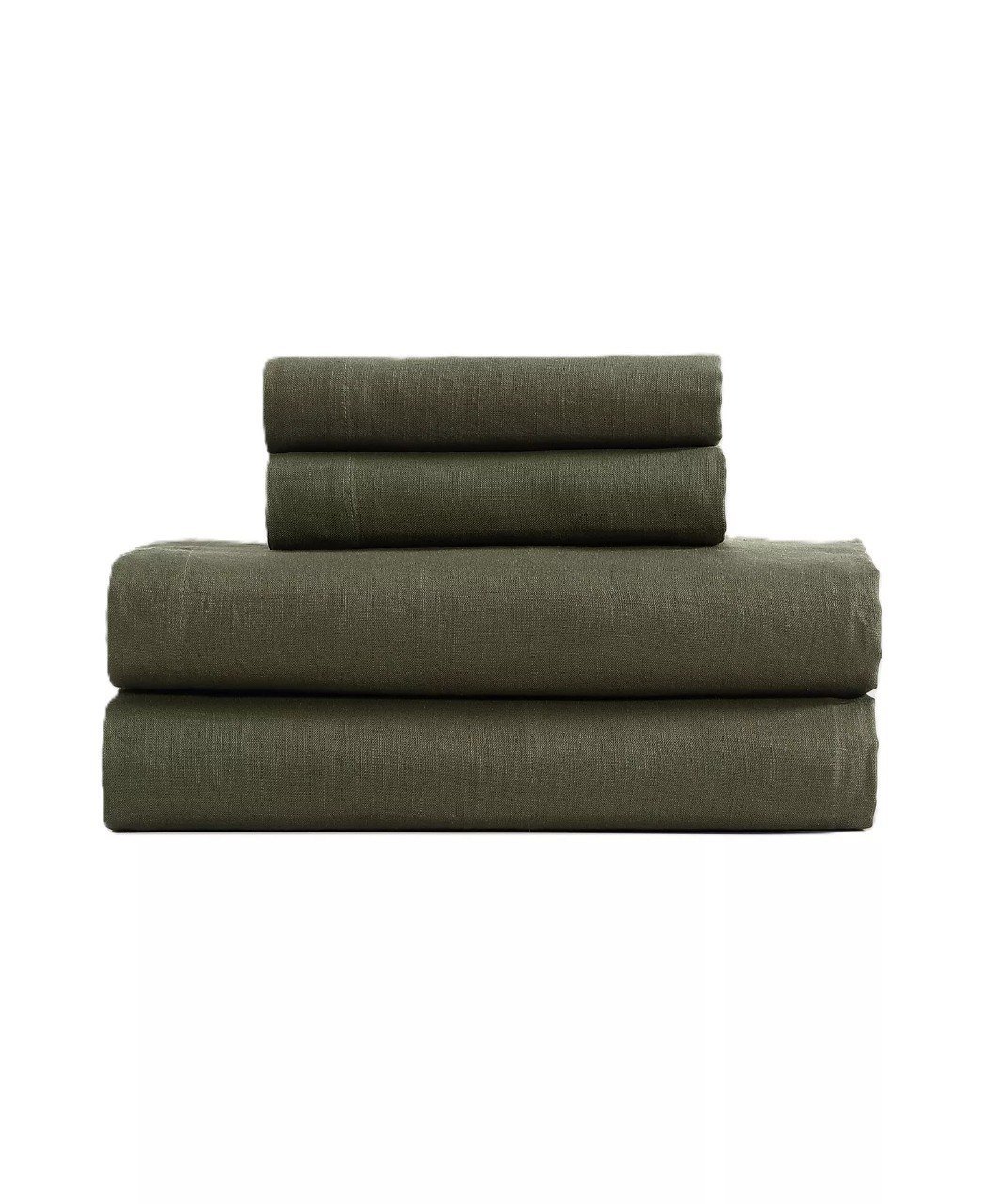 Calvin KleinSoho Solid Washed Cotton 4-Piece Sheet Set, Queen