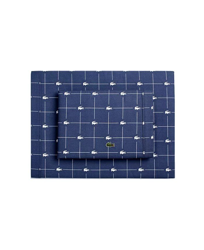 Lacoste HomeSlice Sheet Set, Queen