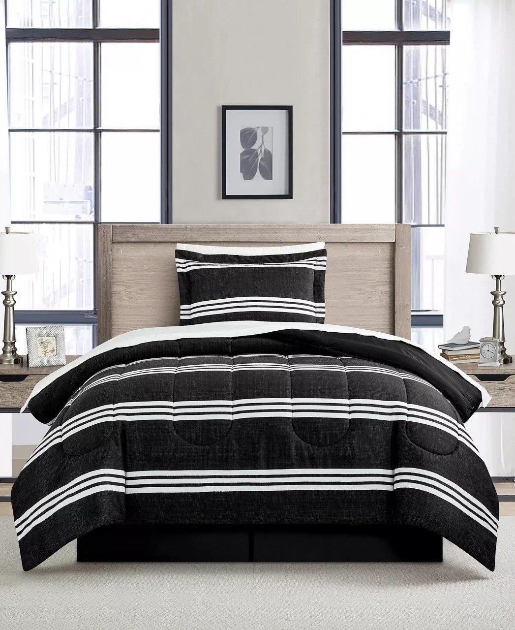 MacysAiden Striped 8-Pc. Comforter Sets twin
