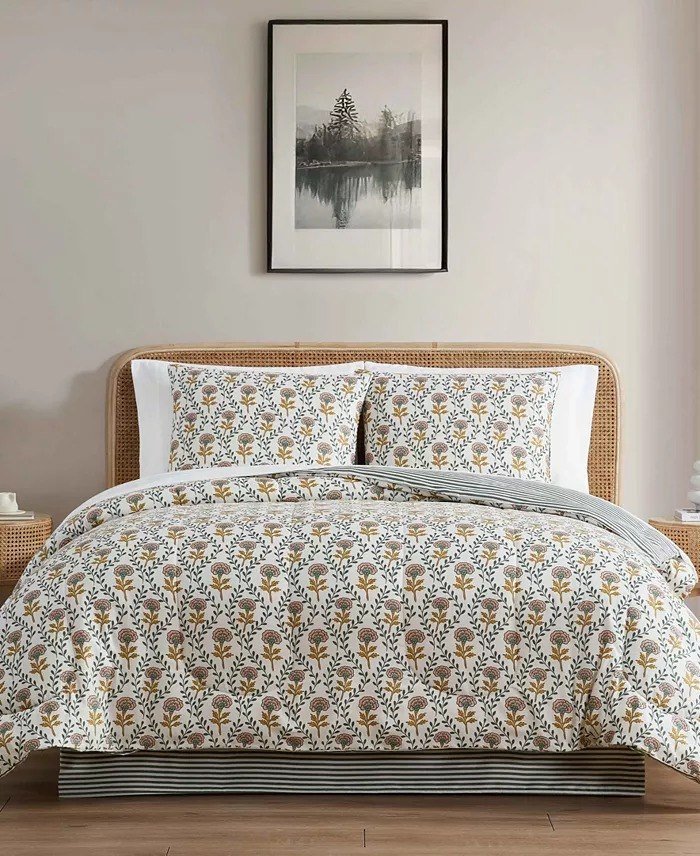 MacysAmeena Reversible 8-Pc. Comforter Sets queen