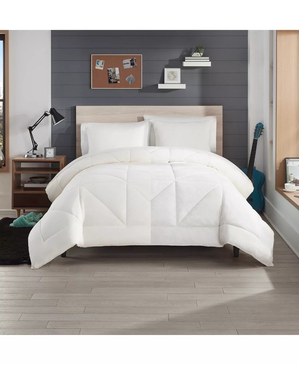 UGG®Corey Reversible 3-Pc. Comforter Set, Full/Queen