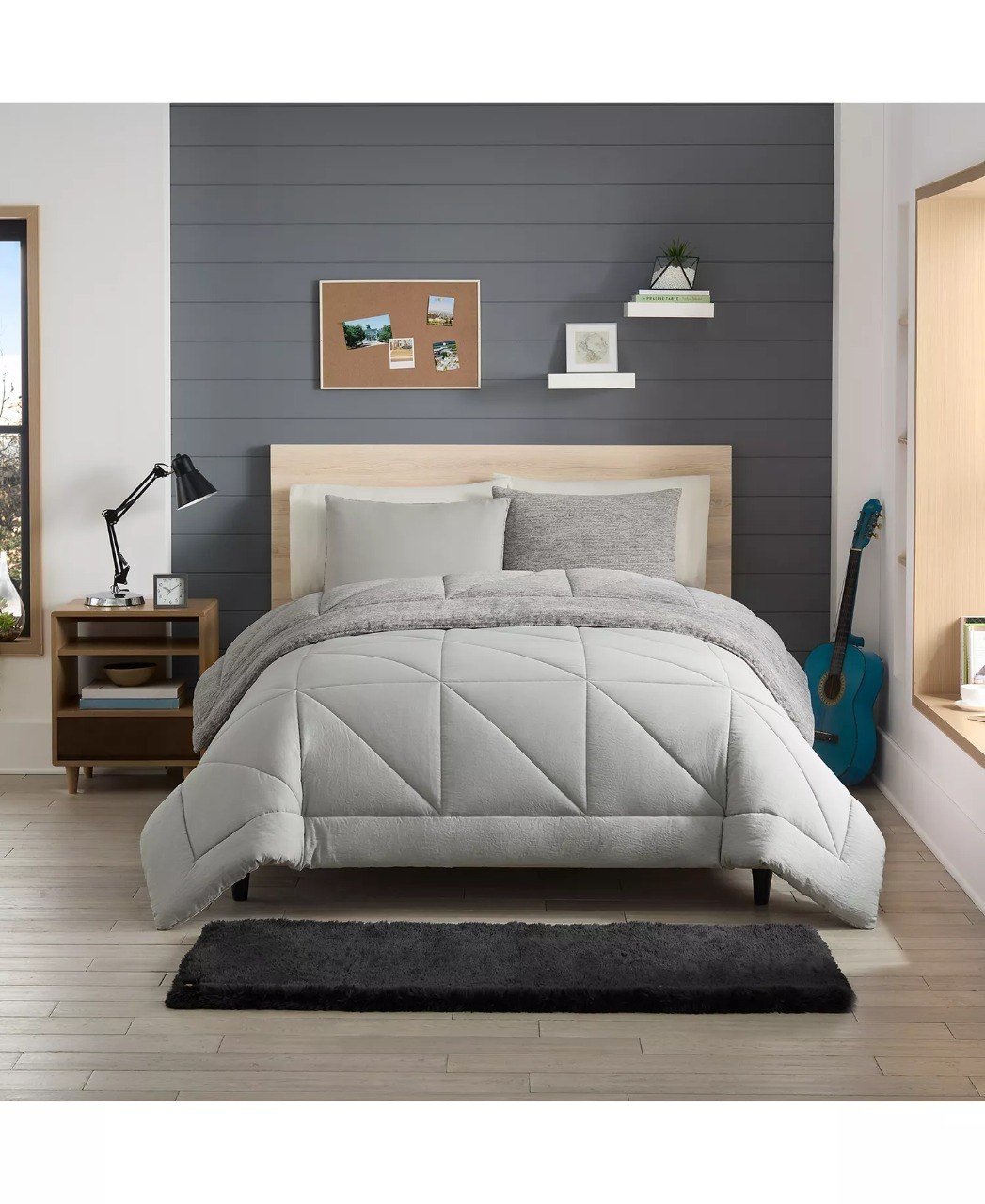 UGG®Corey Reversible 3-Pc. Comforter Set, King