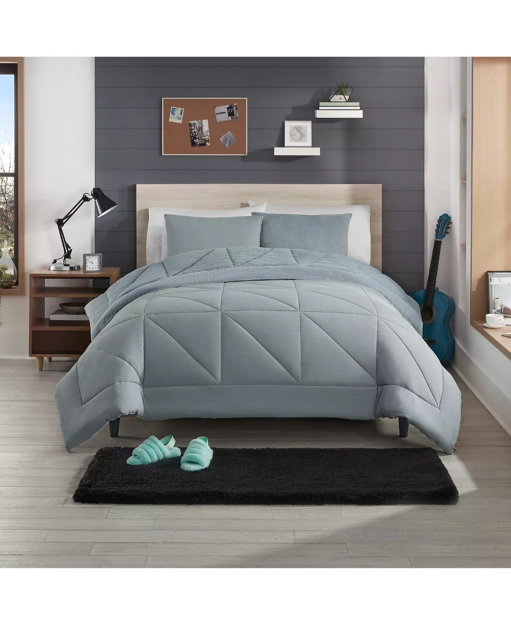 UGG®Corey Reversible 3-Pc. Comforter Set, King