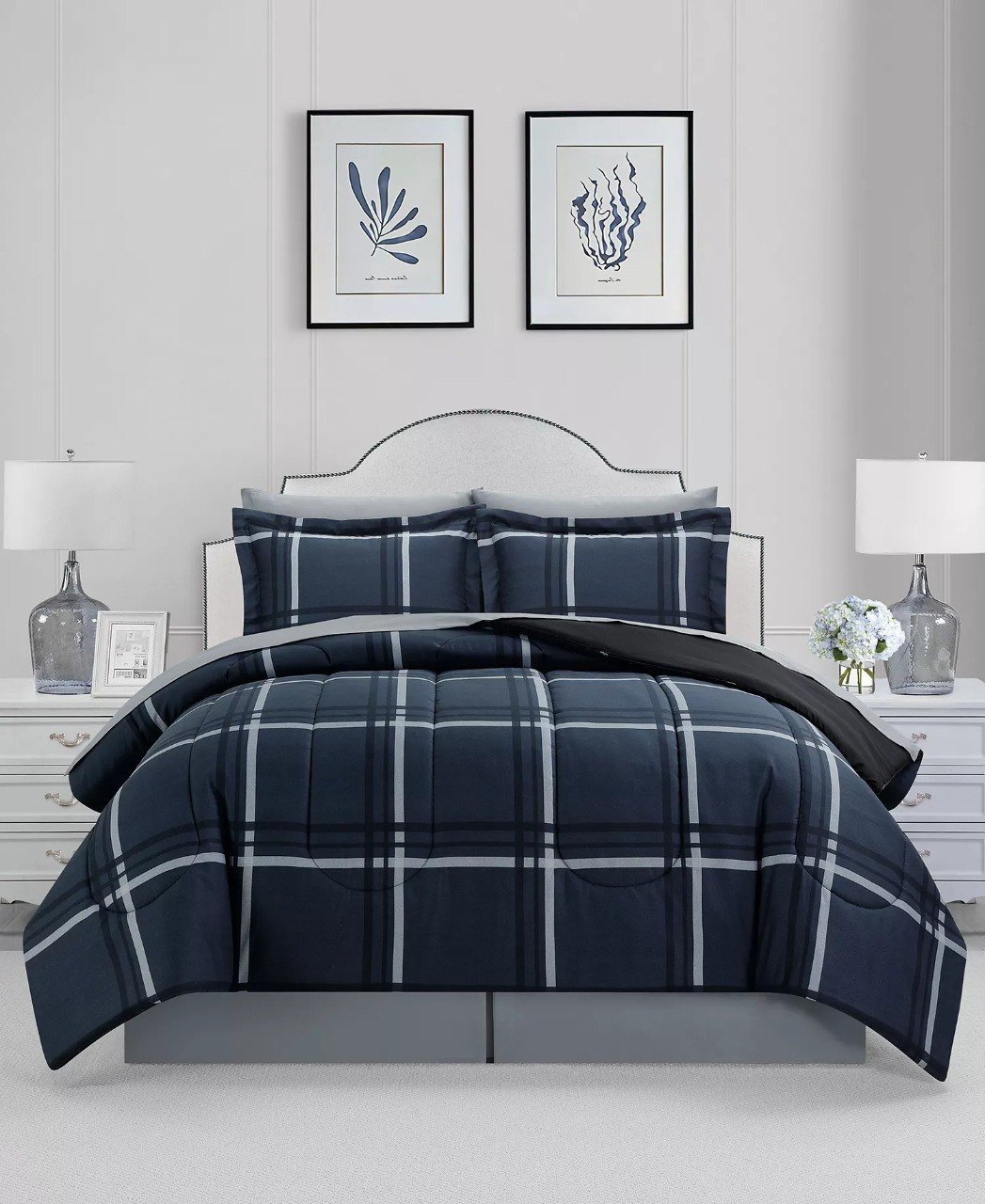 MacysCasual Plaid 8-Pc. Comforter Sets