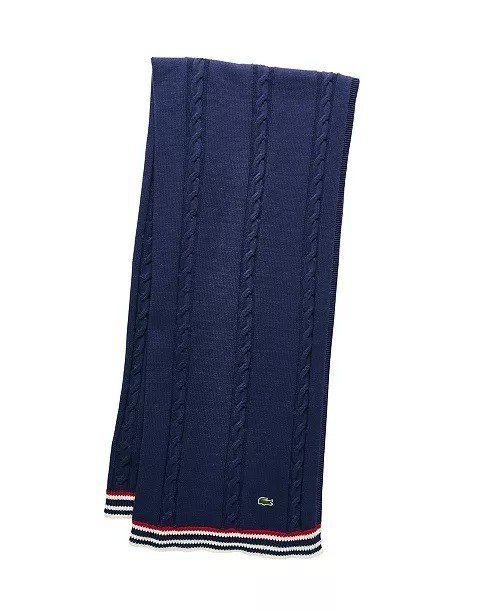 Lacoste HomeCable Cotton Throw 50 x 70