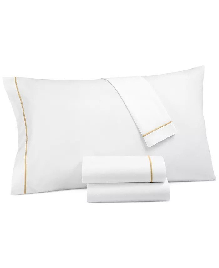 Hotel CollectionItalian Percale Cotton 4-Pc. Sheet Set, Queen