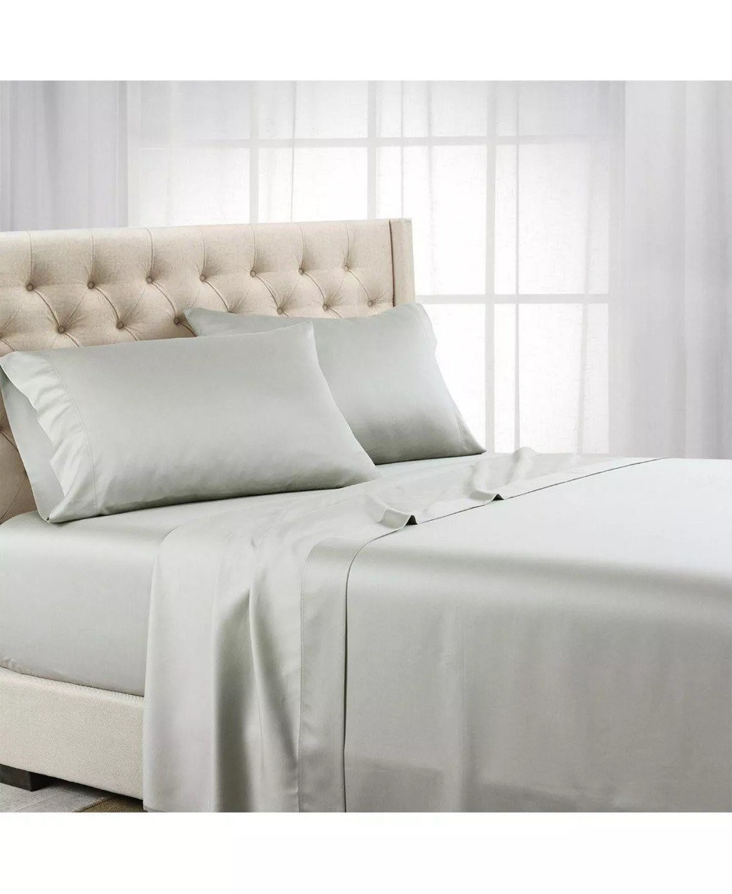 Egyptian Linens600 Thread Count Eucalyptus Tencel Lyocell 5 Piece Sheet Set, Split King