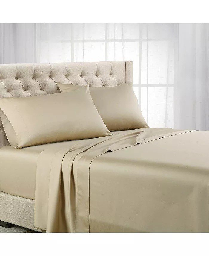 Egyptian Linens600 Thread Count Eucalyptus Tencel Lyocell 5 Piece Sheet Set, Split King