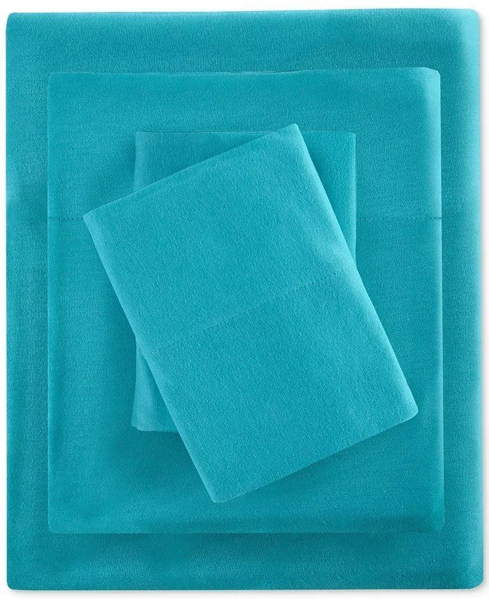 Intelligent DesignJersey-Knit Cotton Blend 3-Pc. Sheet Set, Twin