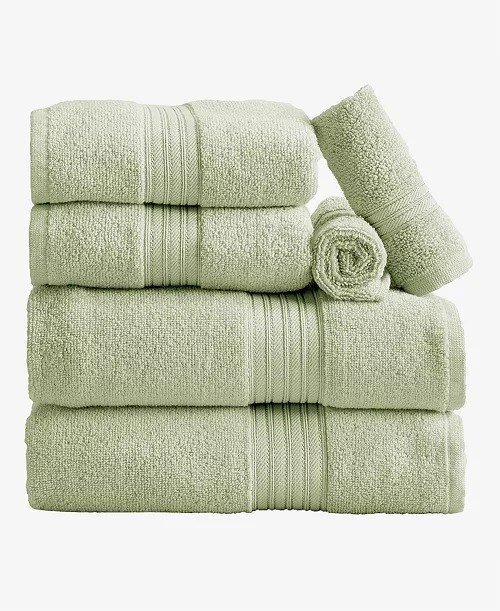 Linery & CoLinery and Co. Quick-Drying Cotton 6-Piece Bath Towel Set