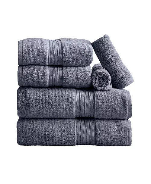 Linery & CoLinery and Co. Quick-Drying Cotton 6-Piece Bath Towel Set