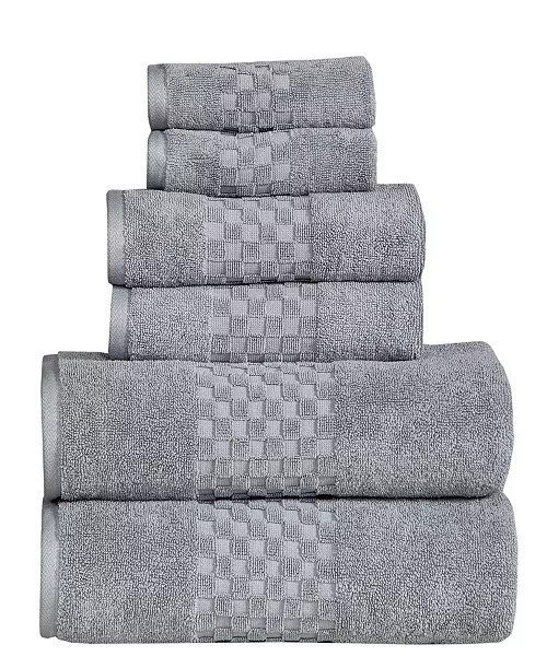 FEATHER & STITCH, NYLuna 6-Pc. Bath Towel Set