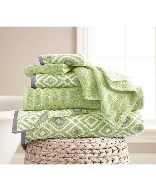 Modern ThreadsOxford Yarn Dyed 6-Pc. Towel Set