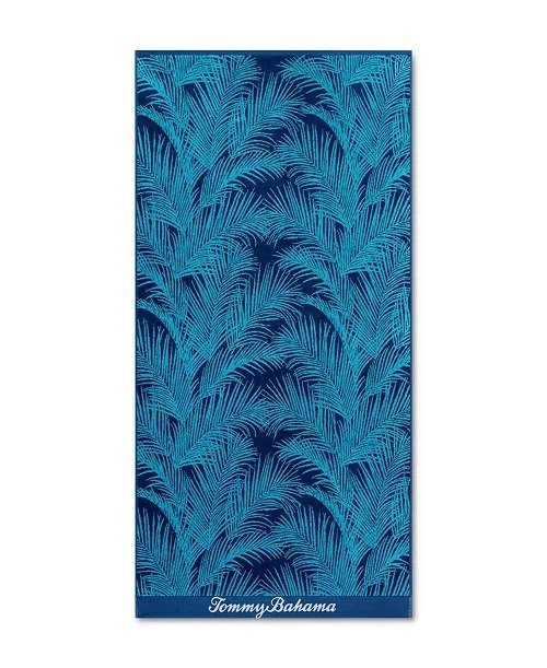Tommy BahamaPalmette Yarn Dyed Beach Towel, 36 x 68