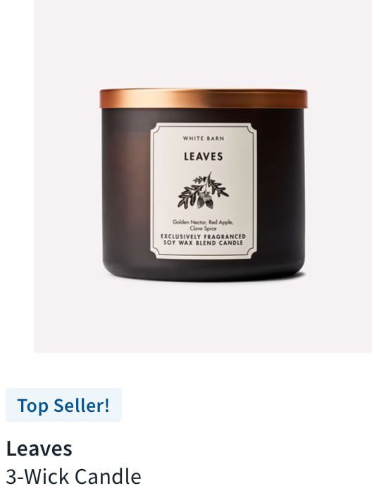 3-Wick Candle