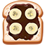 Hazelnut Spread & Bananas