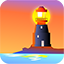 Lighthouse at Sunset