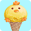 Chick Ice Cream Cone