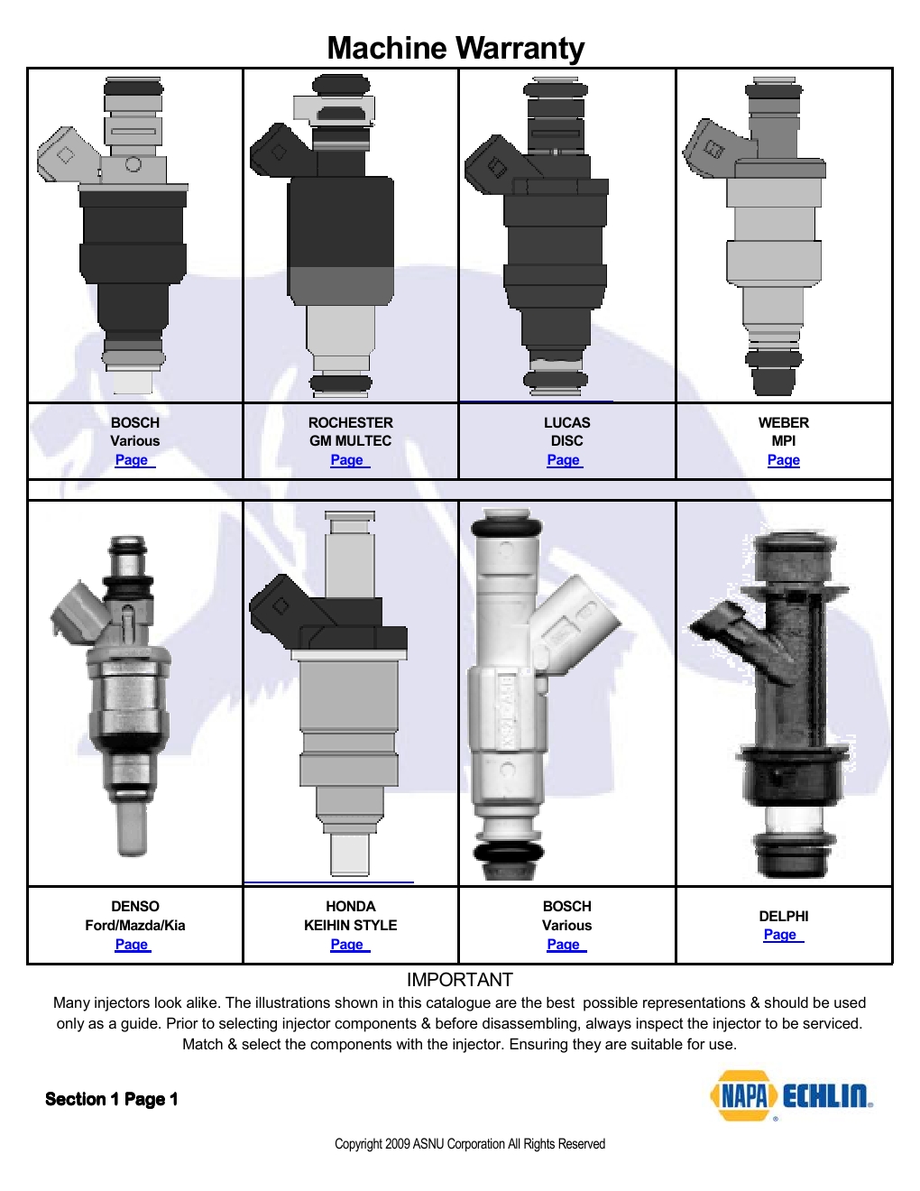Echlin Digital Fuel Injector Flow Bench and Ultrasonic Cleaning System