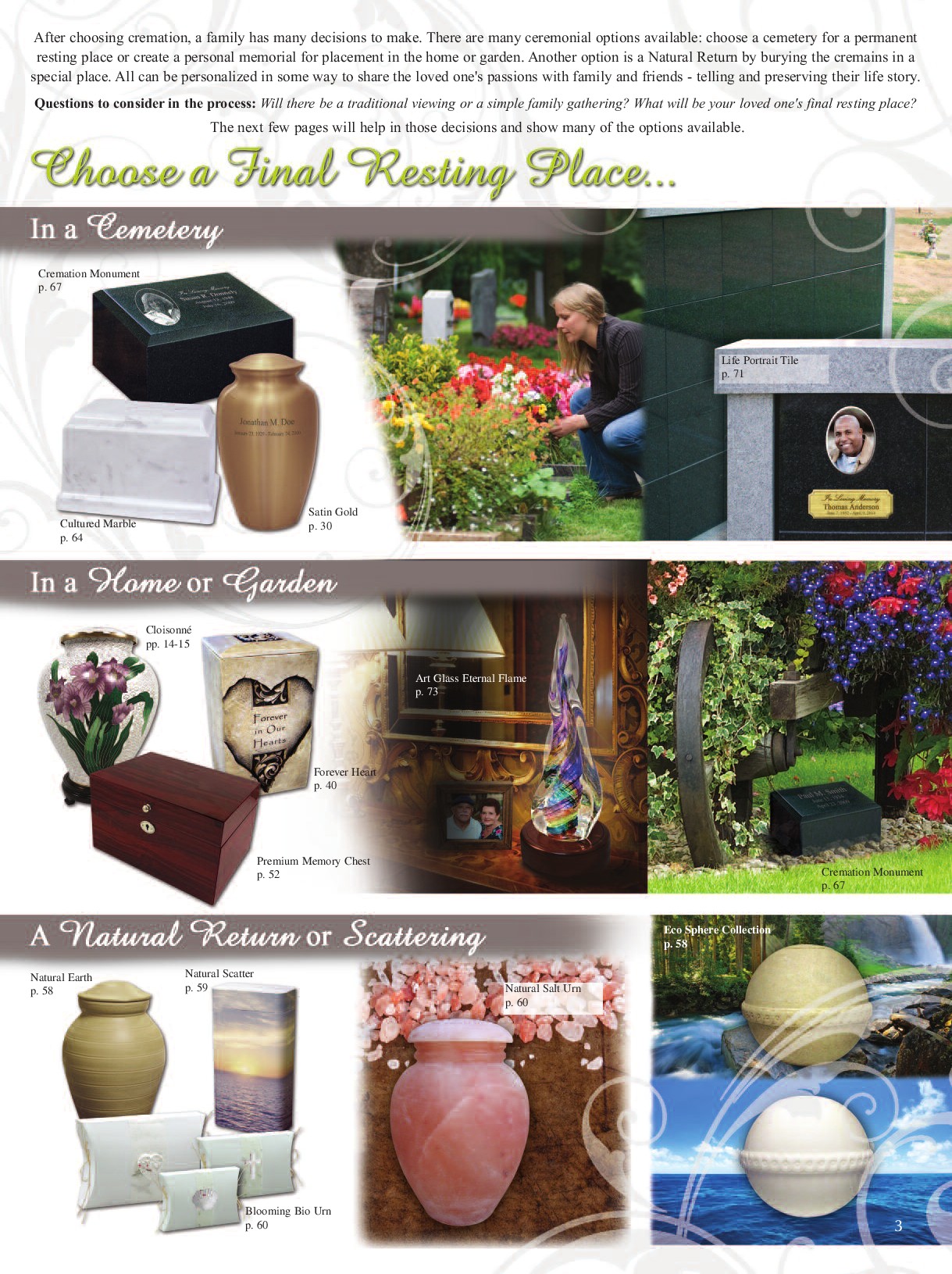 Crescent Memorial List Pricing Powered by