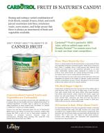 Canned Fruit Benefits