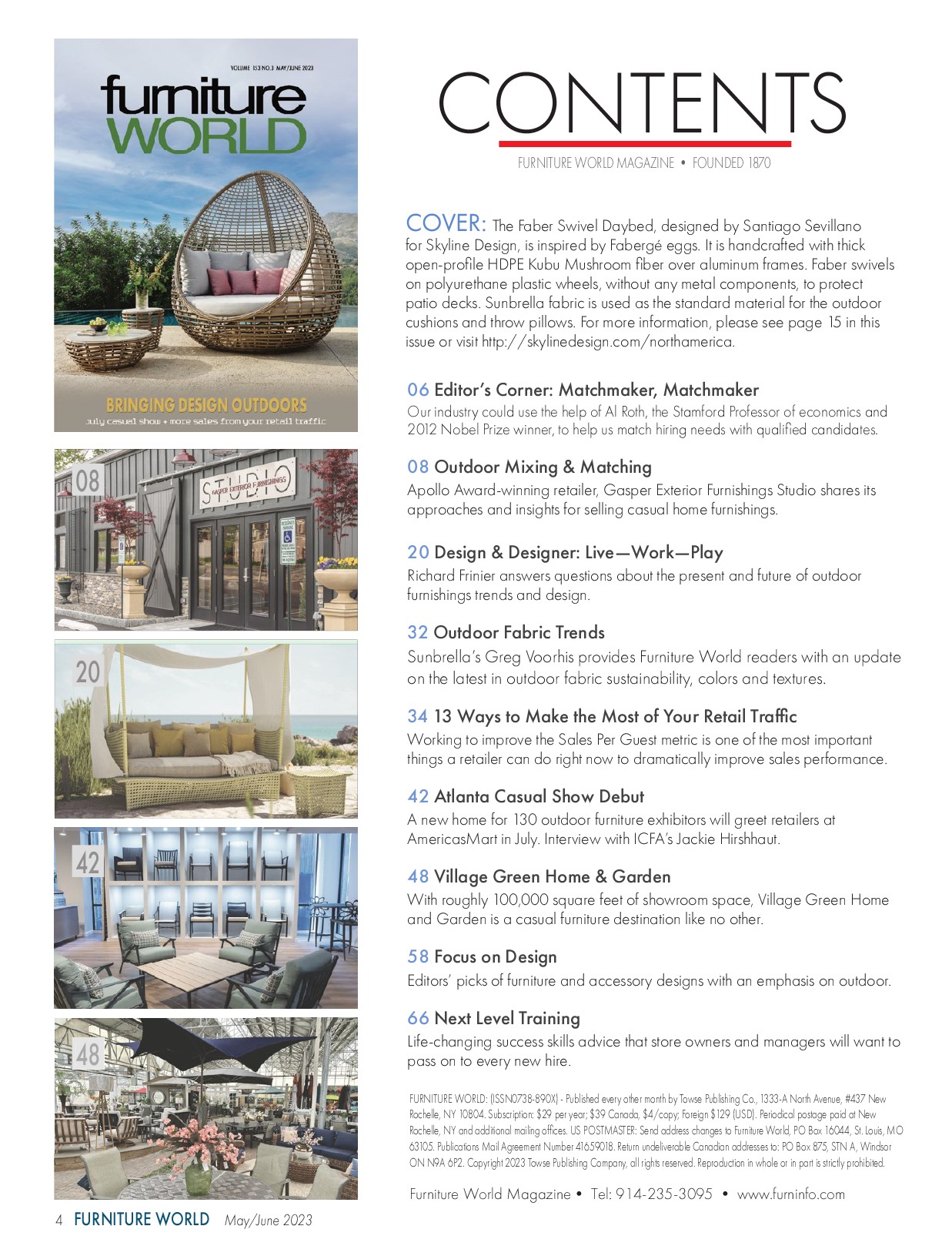 Furniture World Magazine May/June 2023 - Powered by PageTurnPro.com