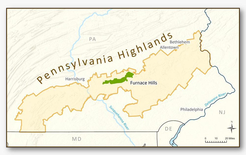 Conservation Atlas Spotlight Furnace Hills Pennsylvania Highlands