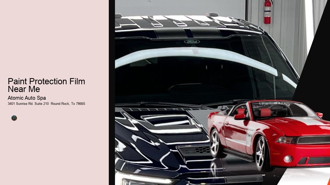 Paint Protection Film Near Me